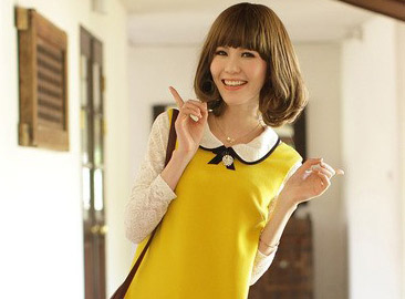 Sắc vàng tỏa sáng trong nắng hè | May Dong phuc