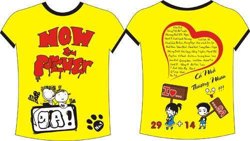 In áo phông tại Sơn La | May Dong phuc