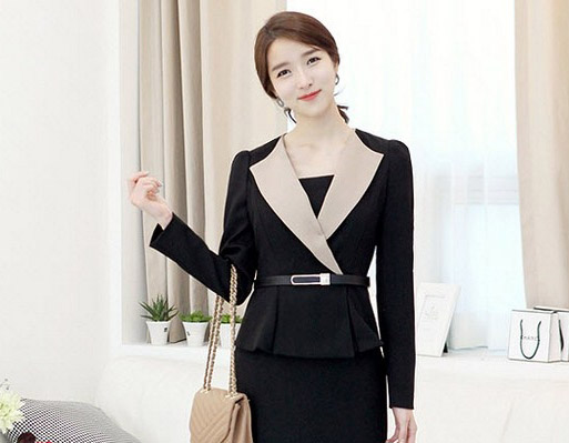 Váy liền giản dị nơi công sở Thu 2013 | May Dong phuc