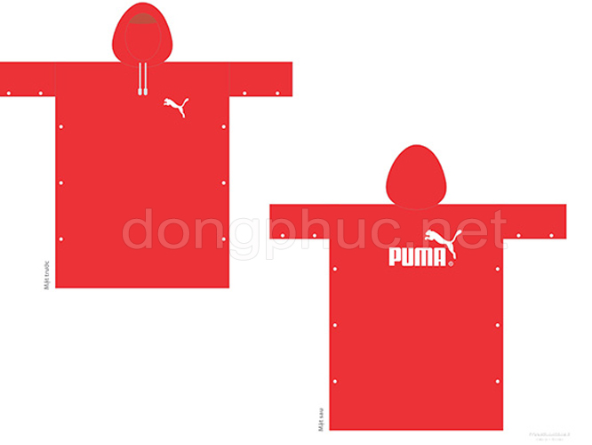 Dịch vụ in áo mưa tại Huế | May Dong phuc