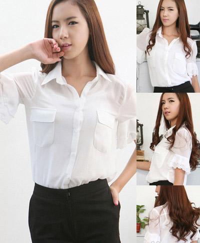 May áo sơ mi nữ | May ao so mi nu