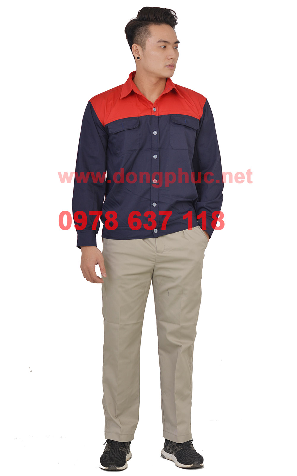 Đồng phục công nhân 61 | Dong phuc cong nhan 61