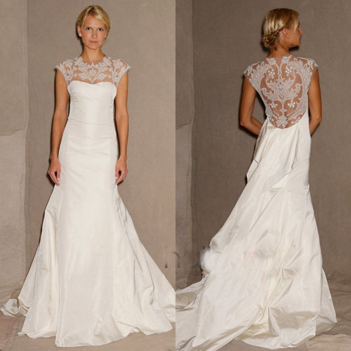 Nở rộ mốt váy cưới khoe lưng ong - 13