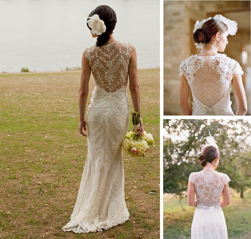 Nở rộ mốt váy cưới khoe lưng ong - 3