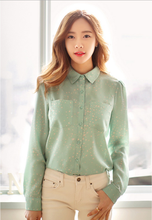 Đón Xuân về bằng 4 kiểu sơ mi tuyệt đẹp - 1