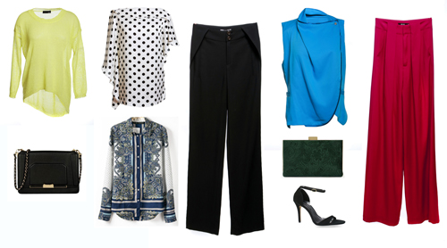 4 xì-tai quần suông ’gây bão’ Thu 2013 - 1