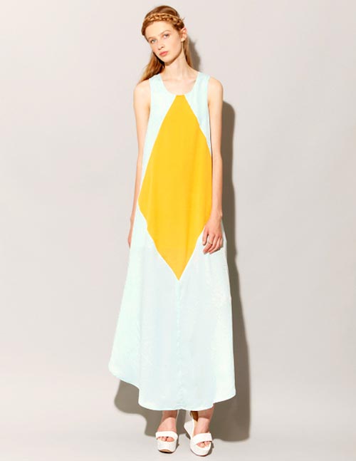 Cách ghép màu thổi bùng xu hướng mới, Váy - Đầm, Thời trang, cach dung mau trong thoi trang, vay oversize, vay suong, hoa tiet, xu huong thoi trang