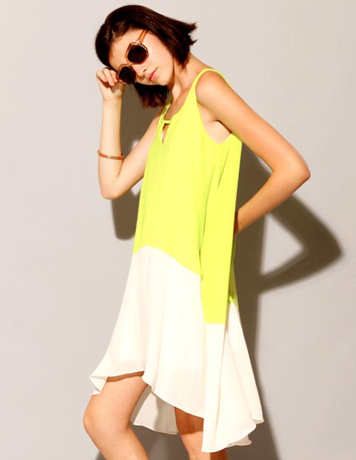 Cách ghép màu thổi bùng xu hướng mới, Váy - Đầm, Thời trang, cach dung mau trong thoi trang, vay oversize, vay suong, hoa tiet, xu huong thoi trang